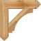 Ekena Millwork Imperial Arts and Crafts Rough Sawn Bracket w/ Offset Brace, Western Red Cedar, 8"W x 30"D x 30"H BKT0806X30X30IMP03RWR - alternate 4